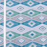 Green Egyptian Cotton Fabric By The Metre