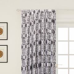 Victorian Baroque Digital Printed Polyester Curtain Panels