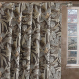 Brown Flower Woo Fabric By The Metre