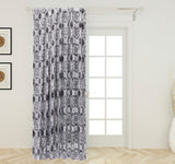 Victorian Baroque Digital Printed Polyester Curtain Panels