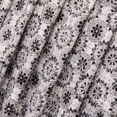 Victorian Baroque Digital Printed Polyester Curtain Panels