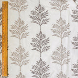 Fern Tree Sheer Fabric By The Metre