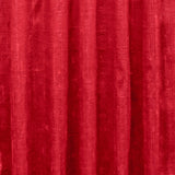 Deep Red Pure Silk Dupioni Curtain Panels