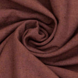 Brown Cotton Linen Fabric by the Metre