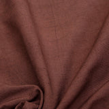 Brown Cotton Linen Fabric by the Metre