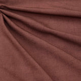 Brown Cotton Linen Fabric