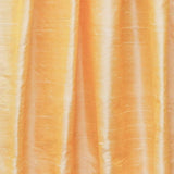 Mustard Orange Silk Dupioni Curtain Panels