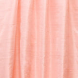Peach Pink Silk Dupioni Curtain Panels