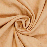 Peach Cotton Linen Fabric by the Metre