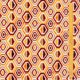Yellow And Orange Velvet Fabric By The Metre