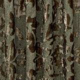 Olive Damask Soft Burnout Velvet Curtain Panels