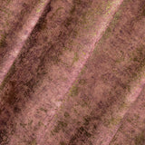 Brick Red Foil Velvet Fabric By The Metre