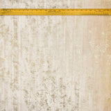 Cream Gold Foil Printed Velvet Textured Curtain Panels