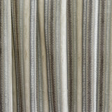 Grey, Teal Stripes Jacquard Chenille Velvet Curtain Panels