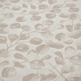 Beige Petals Jacquard Weave Curtain Panels