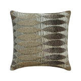 Velvet Bedecked - Gray Velvet Throw Cushion Cover