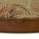 Velvet Majestic Brown - Brown Velvet Throw Cushion Cover