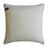 Paisley Silver Queen - Silver Jacquard Throw Cushion Cover