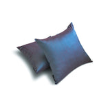 Blue & Red Luxury - Blue & Red Art Silk Throw Cushion Cover Pack of 2