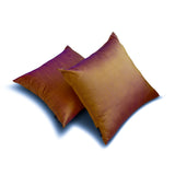 Gold & Purple Luxury - Gold & Purple Art Silk Throw Cushion Cover Pack of 2