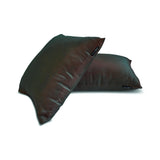 Green Red Luxury - Green & Red Art Silk Throw Cushion Cover Pack of 2