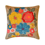 Sunburst Blooms Throw Cushion Cover