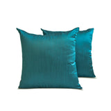 Teal Blue Luxury Throw Cushion Cover