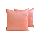 Peach Coral Luxury Throw Cushion Cover