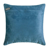 Enchanted Teal - Teal Velvet Throw Cushion Cover