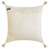 Trellis Shimmer - Blue Jacquard Throw Cushion Cover