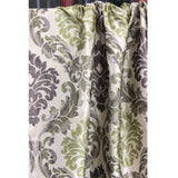 Green And Grey Jacquard Fabric By The Metre