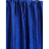 Royal Blue Silk Dupioni Curtain Panels