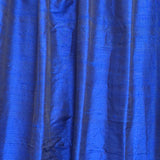 Royal Blue Silk Dupioni Curtain Panels