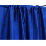 Royal Blue Silk Dupioni Curtain Panels