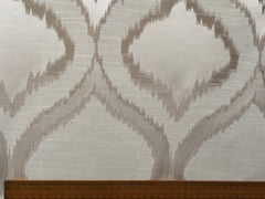 Ivory Cartouche Fabric By The Metre