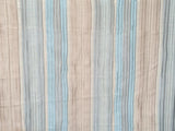Blue And Champagne Cotton Fabric By The Metre