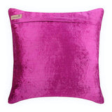 Flaming Fuchsia - Pink Velvet Throw Pillow Cover