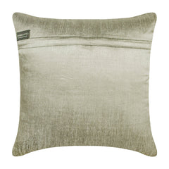 Brick On Brick - Burnt Orange Art Silk Throw Pillow Cover