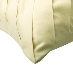 Cream No Limits No Lines - Cream Faux Suede Decorative Euro Sham