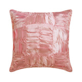 Dreamy Ruby Red - Red Satin Throw Pillow Cover
