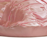Dreamy Soft Pink - Soft Pink Satin Decorative Euro Sham