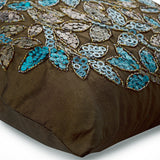 Electric Circle Beaded Decorative Euro Sham