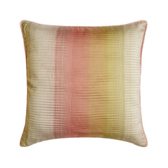Fairytale - Pink Jacquard Weave Throw Pillow Cover