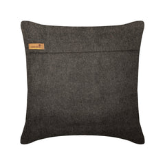 Grey Sophistication - Ash Gray Felt Throw Pillow Cover