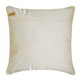 Glamorous - Ivory & Beige Art Silk Decorative Euro Sham