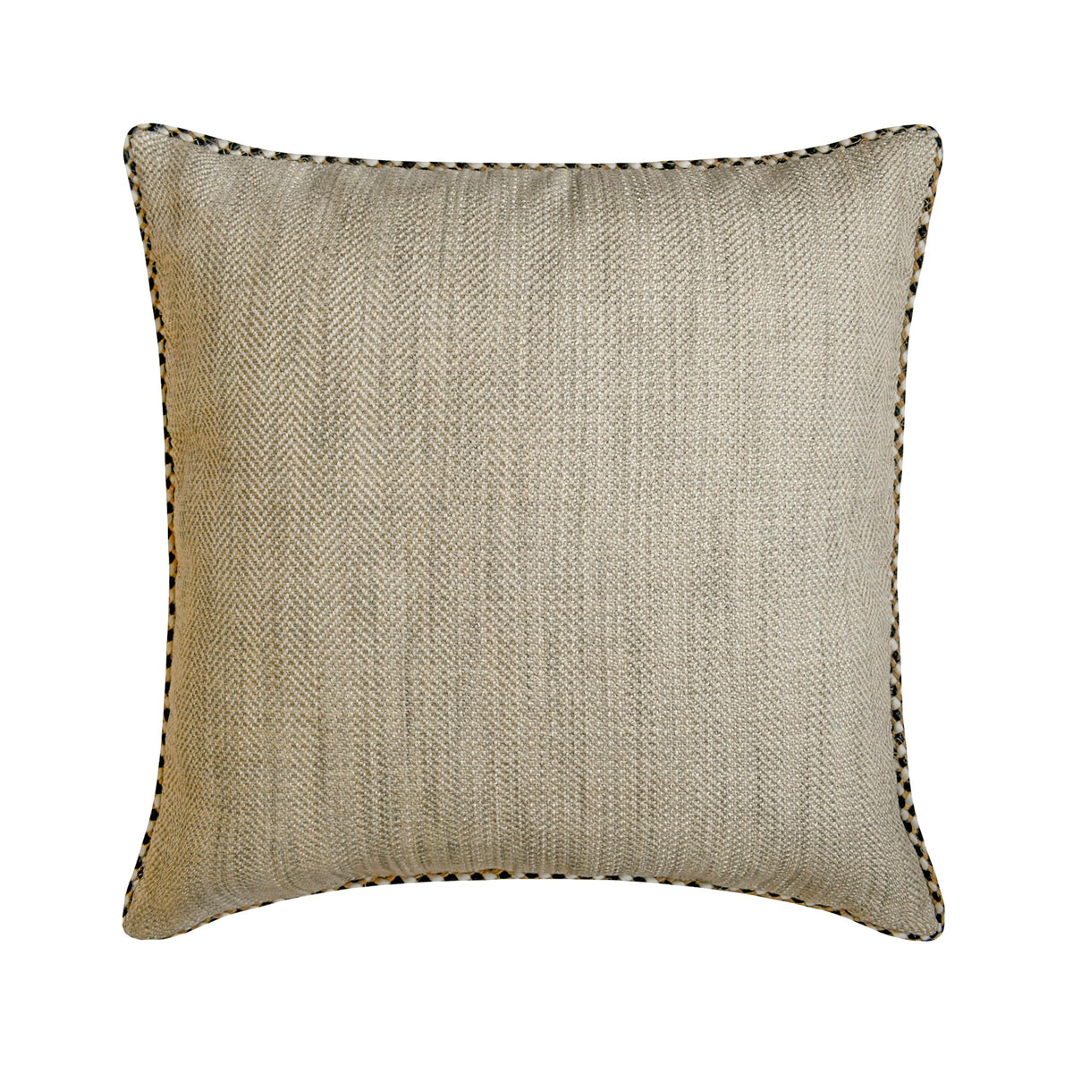 Jutish Grey - Grey Jute Throw Cushion Cover