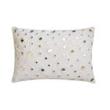 Mirrors - Cotton Canvas White Decorative Lumbar Pillow Cover