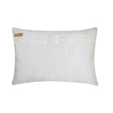 Pearl Harbour - Art Silk Ivory Decorative Lumbar Pillow Cover