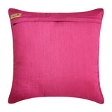 Pink Cheer - Fuchsia Pink Art Silk Throw Pillow Cover
