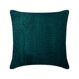 Royal Peacock Green Art Silk Throw Cushion Cover Royal Peacock Green